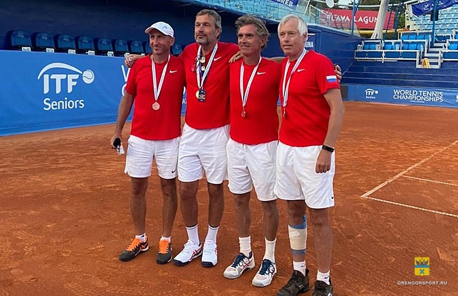 Оренбуржцы заняли 4 место на чемпионате мира ITF по теннису среди ветеранов