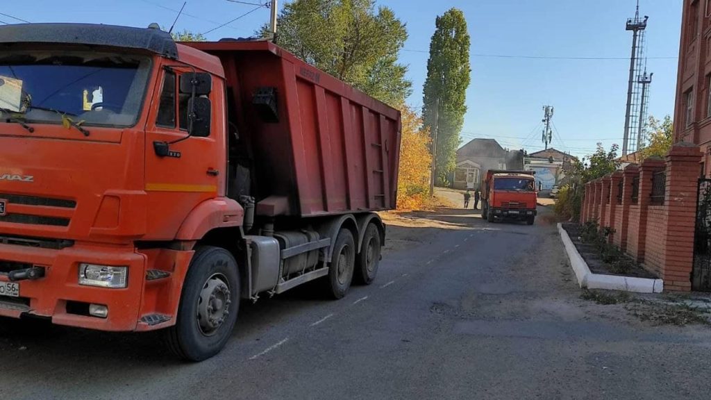 В Оренбурге начали ремонтировать переулок Южный и улицу Зиминскую