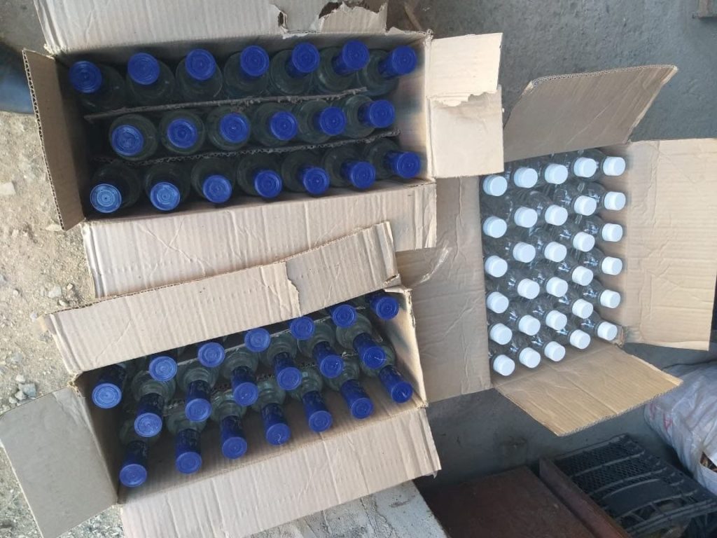 По всей Оренбургской области продолжается изъятие нелегального алкоголя