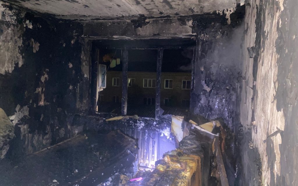 На пожаре в Сорочинске погибла пожилая женщина