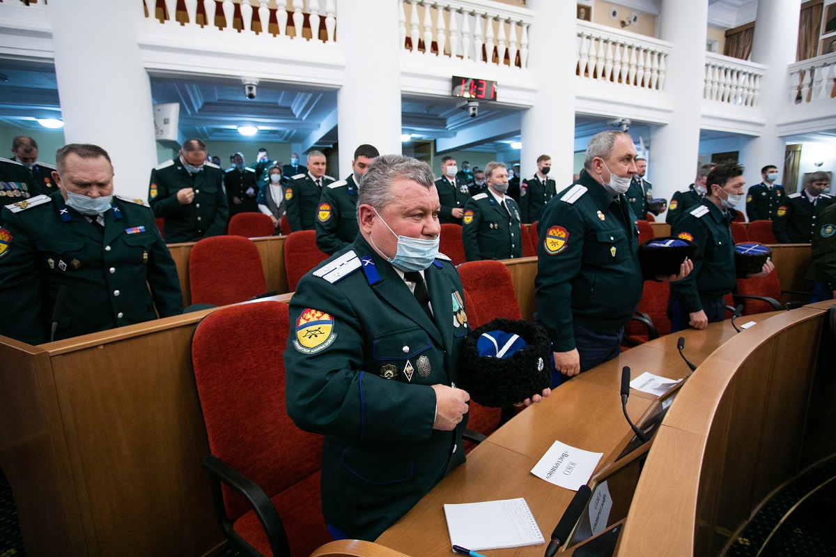 В Оренбурге прошёл отчетно-выборный круг Оренбургского войскового казачьего общества