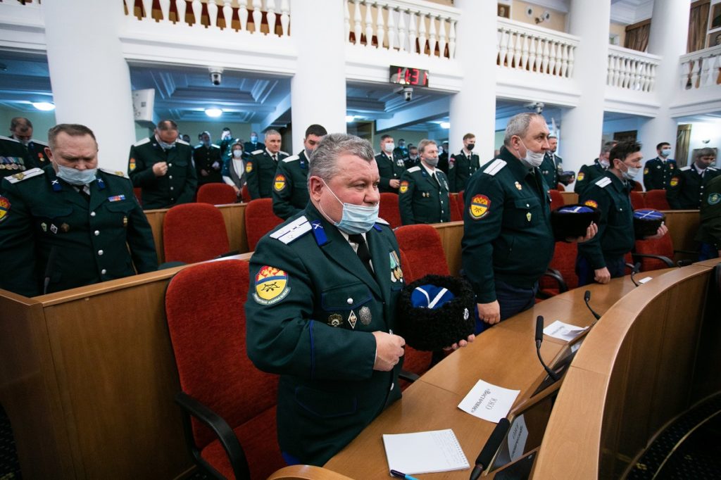 В Оренбурге прошёл отчетно-выборный круг Оренбургского войскового казачьего общества