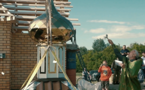 В селе Яман Илекского района установили купол на новой часовне