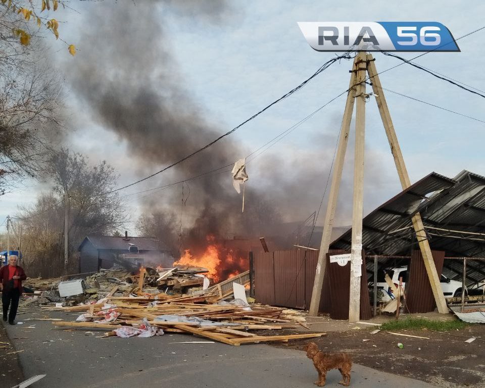 Женщина пострадала на пожаре в СНТ Тюльпан под Оренбургом