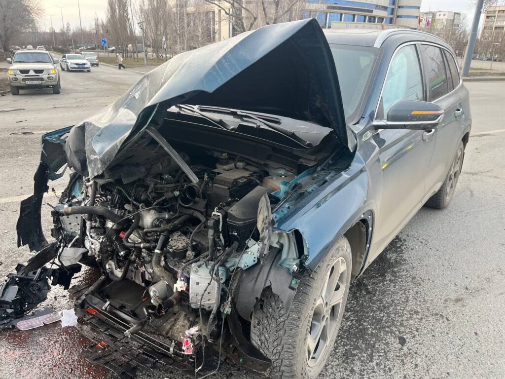 В ДТП на проспекте Гагарина в Оренбурге пострадала женщина-водитель